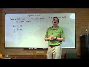 Regression Example with real data