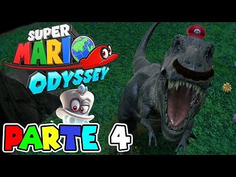 ¡LA CUEVA DEL DINOSAURIO! | PARTE #4 | SUPER MARIO ODYSSEY