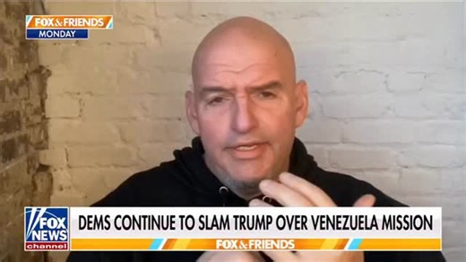 ICYMI: Sen. John Fetterman defended President Trump amid criticism over the capture of Venezuela’s Nicolas Maduro. “I don’t know why we can’t just acknowledge that it’s been a good thing what’s happened.” | Fox & Friends