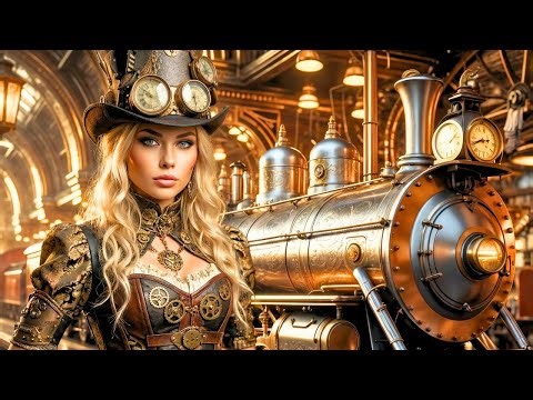 Steampunk Instrumental Music | AI Music | Fantasy Music Ethereal Beats Mix