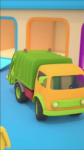 🚒 Emergency vehicles, roll out! Toy trucks rush to the rescue #trucks #cartoon #animation