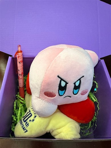 Kirby 30th Anniversary Plushie Gift Box: Includes Pen & Stickers - Etsy Österreich