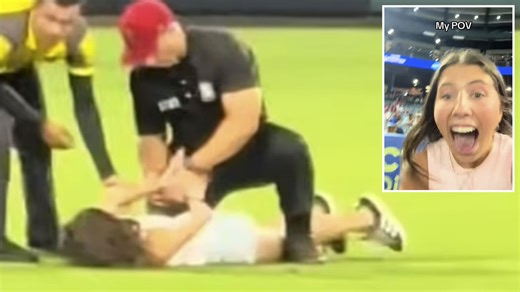 TikTok star ends up in jail after filming herself breaking onto MLB field