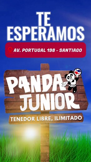Y tú, Ya sabes como llegar al mejor tenedor libre? 😍🍰🥳🎂🤩🥂 Recuerda que atendemos los 365 dias del año, No olvides que contamos con estacionamiento GRATIS 🐼✌️ #restaurante #humor #chile #comida #pandajunior