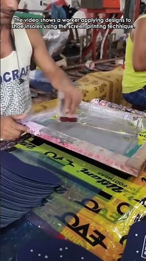 Precision Printing: Decorating Shoe Insoles