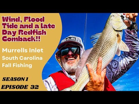 Kayak Fishing Murrells Inlet | Wind, Flood Tide & a Late-Day Comeback!