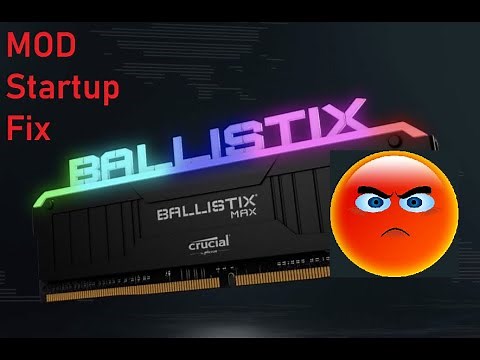 Run Crucial Ballistix MOD software at startup without UAC