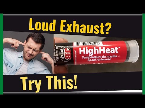 Fix An Exhaust Leak with JB WELD (Easy)