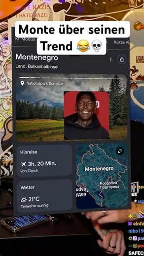 Monte on his TikTok trend!