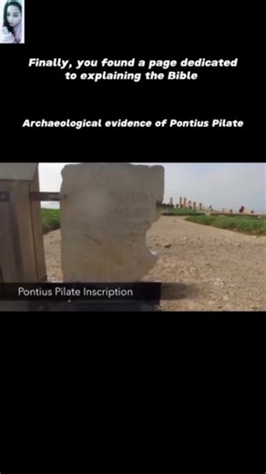 Archaeological evidence of Pontius Pilate. Governor of Judea under Emperor Tiberius (26–36 CE), Pilate is remembered in Scripture for presiding over the trial and crucifixion of Jesus Christ (Matthew 27, Mark 15, Luke 23, John 18–19). Though Pilate found no fault in Jesus and hesitated to condemn Him, he eventually gave in to pressure from the religious leaders and the crowd, allowing Jesus to be crucified to maintain order. A reminder that compromise with truth can lead to great injustice. 🙏✝️