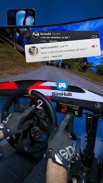 😎 Tu veux un dashboard stylé ? Je te propose l'application SimHub sur PC 👌 #setup #dashboard #simhub