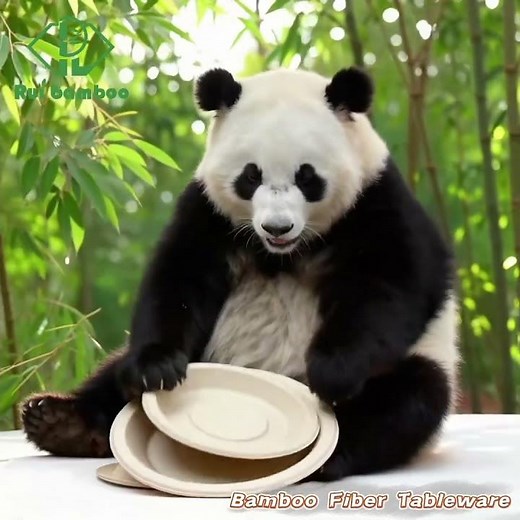 Eco-Friendly Elegance: Ruibamboo Disposable Bamboo Fiber Tableware