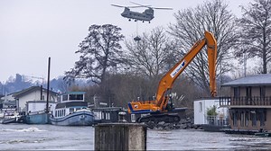 Werk aan nooddam Bosscherveld in Maastricht gaat maandag verder