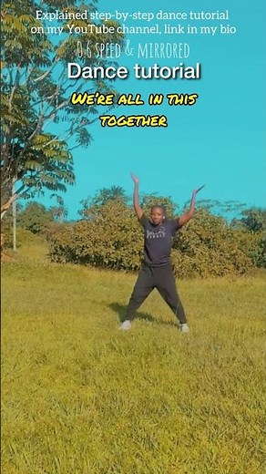 High School Musical - We’re All In This Together Dance Tutorial | mirrored | slow music