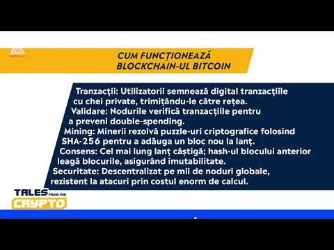 Tales from the Crypto - Cum funcționează blockchain-ul Bitcoin?