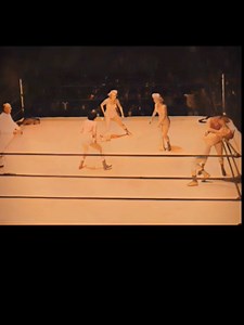 "In October 1949, a crowd of 2,700 watched as five women wrestlers too...