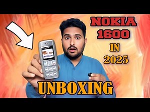 Nokia 1600 Unboxing | Nokia 1600 Review After 20 Years in 2025