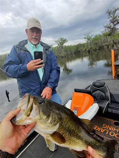 Another nice frog fish on Caddo using the Copper Red Baits wave frog