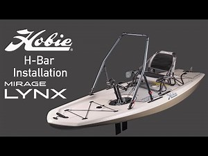 Hobie Mirage LYNX | H-BAR STANDING SUPPORT INSTALLATION | Standing in a Kayak Made Easy