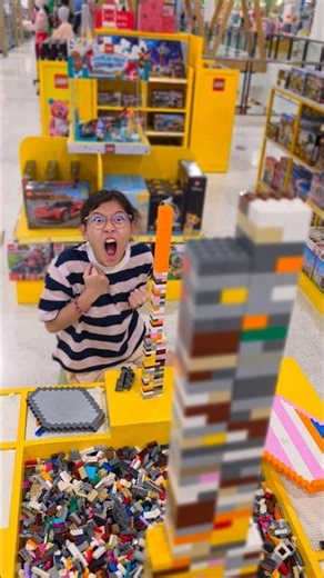 Bro and Sis🤩 For Highest LEGO | J Jai Pan เจไจ๋แปน