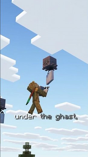 This Minecraft Trick Makes Ghasts Happy