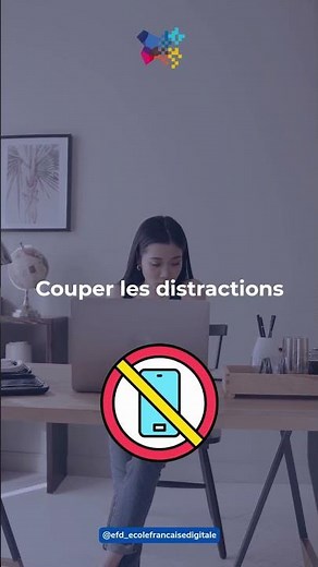 3 tips pour rester focus à la maison !