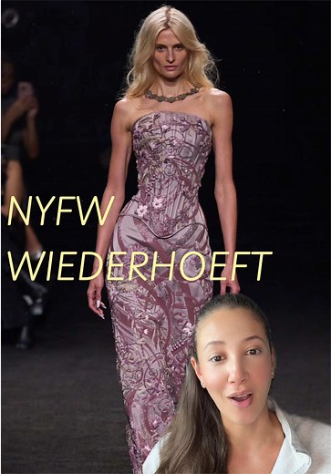 WIEDERHOEFT runway show NYFW - New York Fashion Week highlights