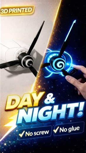 3D printed fidget aircraft #3dprinting #diy #fidget #decoration #aircraft