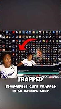 Watch what happens when IShowspeed gets trapped in an infinite loop #funny #shorts #ishowspeed