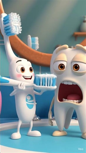 Don’t skip brushing again 😄 Watch this funny conversation between a toothbrush and your teeth