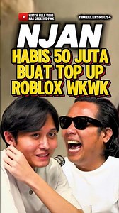 Njan top Up roblox sampe 50 juta😭‼️ #gofarhilman #trending #podcast #roblox #viral #shorts #fypシ