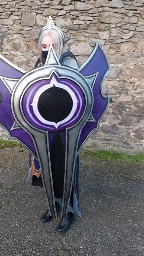 Making of Lunar Eclipse Leona ✨ - The costume is made from EVA foam. - #cosplay #diycrafts #polyprops #crafting | Lady Arthas Cosplay