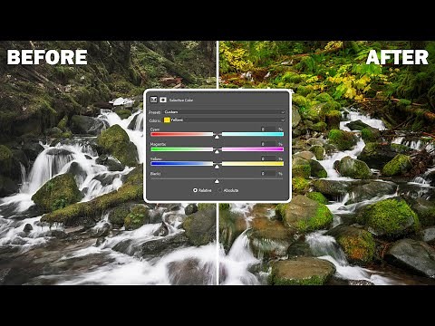 BETTER Foliage Color NOW! • with Selective Color in Photoshop