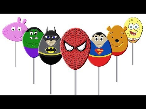 Learning Colors for Kids | Superhero Surprise Eggs - Spiderman, Hulk, Superman | Color World Videos