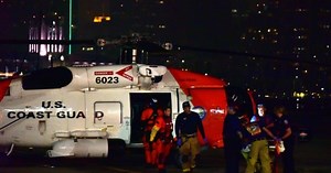 1 dead, 17 rescued in yacht, fishing boat crash