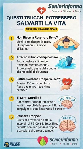 If You're Over 60, Remember These 5 Tips That Can Help You in an Emergency 🚨 #Senior