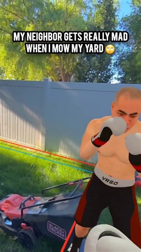 Boda on Instagram: "VR Boxing while doing chores part 1 #vr #boxing #funny #gaming #metaquest"