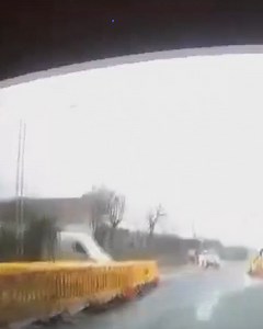 Shocking dashcam vision has captured the moment a car was hit by a wrecking ball near a construction site on the outskirts of Belfast. Luckily, nobody was injured but the vehicle was damaged. #9News | 9 News