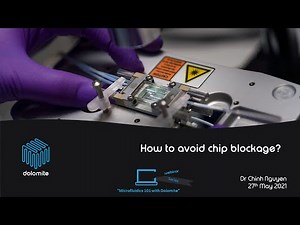 Microfluidics 101 with Dolomite: #5 How to avoid chip blockage