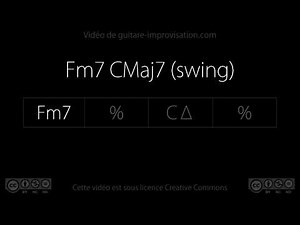 Fm7 CMaj7 (Swing 130bpm) : Backing Track