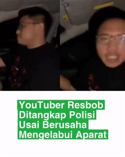 INFO KOTA DEPOK 24 JAM | YouTuber Adimas Firdaus Putra Nasihan, yang dikenal dengan nama Resbob, akhirnya berhasil ditangkap polisi setelah sempat berusaha... | Instagram
