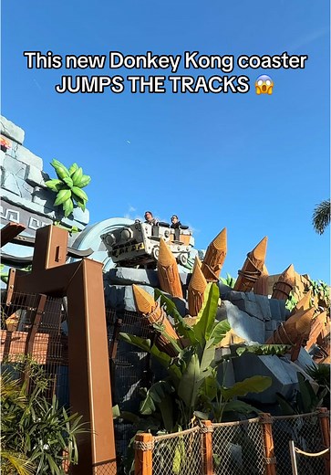 Experience Mine-Cart Madness at Donkey Kong Country
