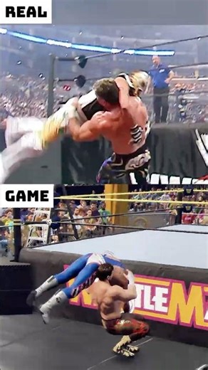 WWE 2K25 Real vs Game : Rey Mysterio , Triple H And Undertaker 🤯