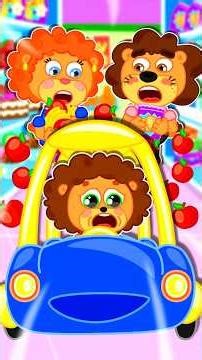 Little Lion | Supermarket Race | Cartoon | Video for Kids