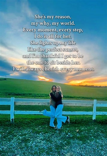 #myreason #mywhy #momdaughter #sunset