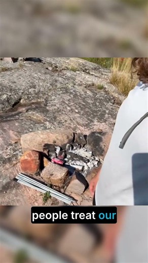 Why You Should Never Leave a Campsite Like This #camping #nature