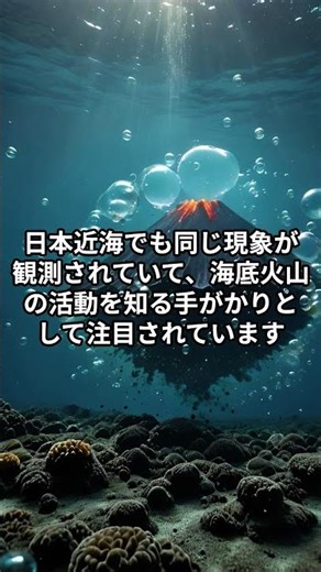 海底で起きている泡の道がヤバい 理科では絶対習わない現象