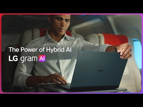 2025 LG gram: Unveiling Hybrid AI Technology | LG
