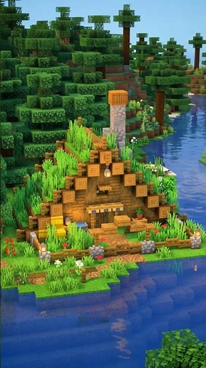 Minecraft Viking House Tutorial (Easy)!