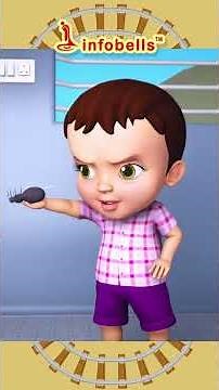 வண்டி வண்டி ரயில் வண்டி - Kids Train Song | Tamil Rhymes & Cartoons | Infobells #tamilrhymes #train